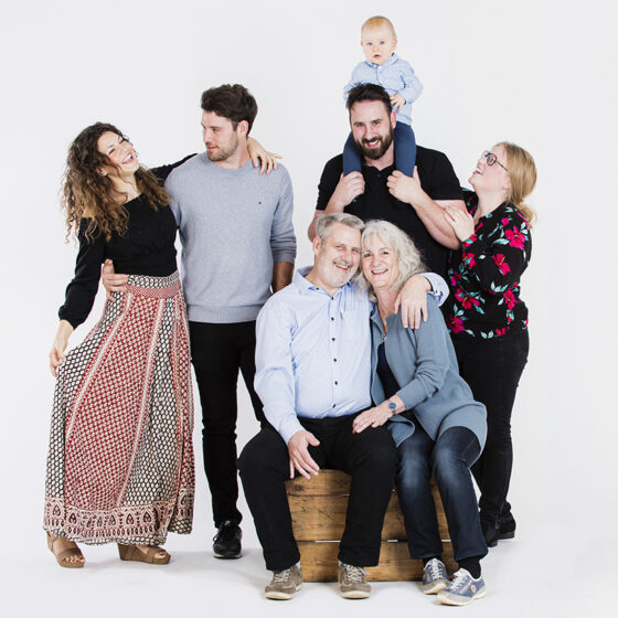 Familieportræt foto Århus