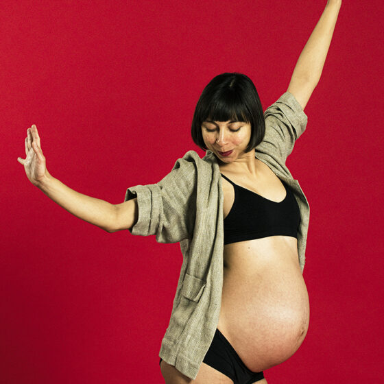 gravid portrætfoto århus