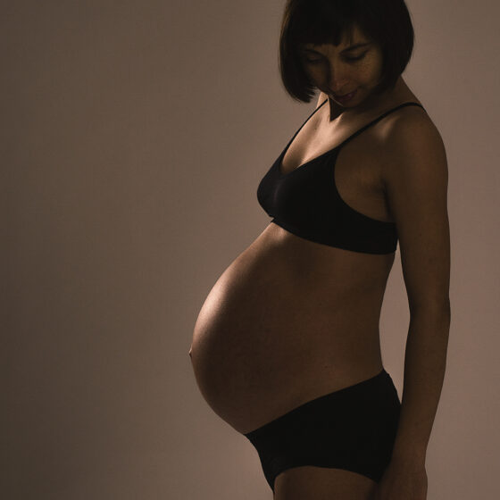 gravid portrætfoto århus