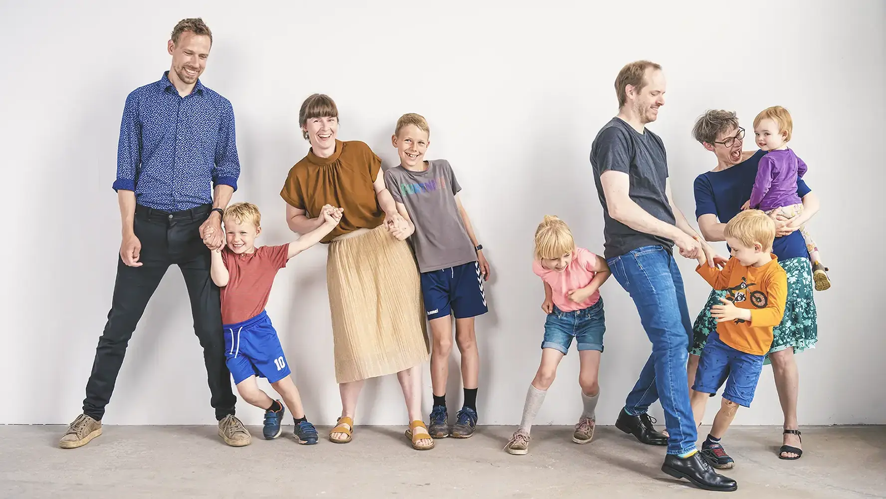 familieportræt Århus fotograf familiebillede