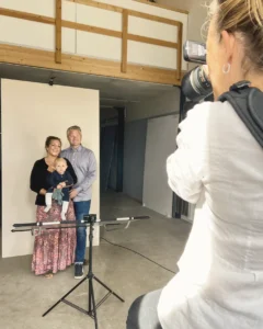 portræt af fotograf i Århus, Kirsten Adler